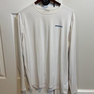 Patagonia Men's Classic White Long Sleeve Tee